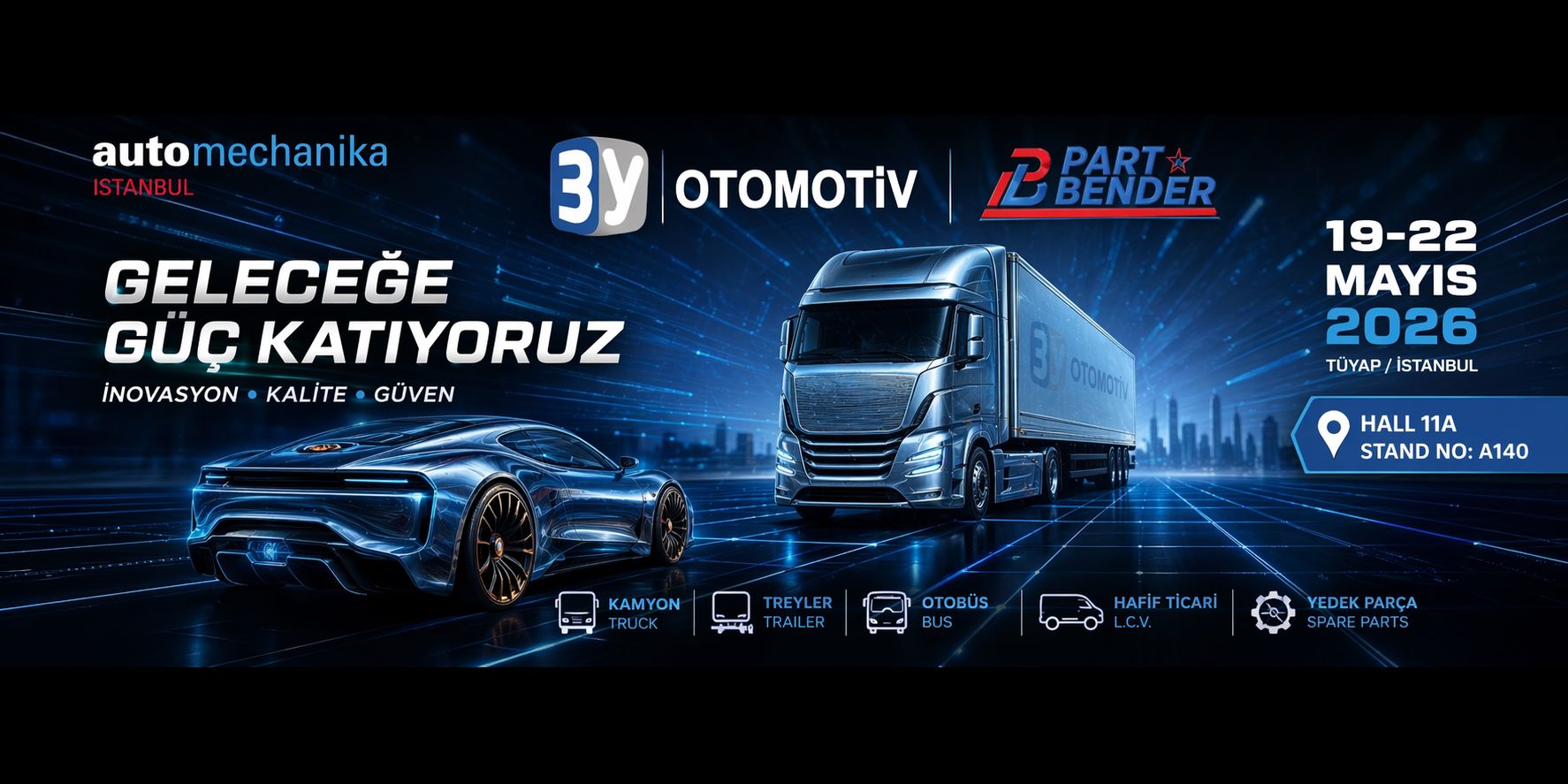 Automechanika 2026 – 3Y Otomotiv
