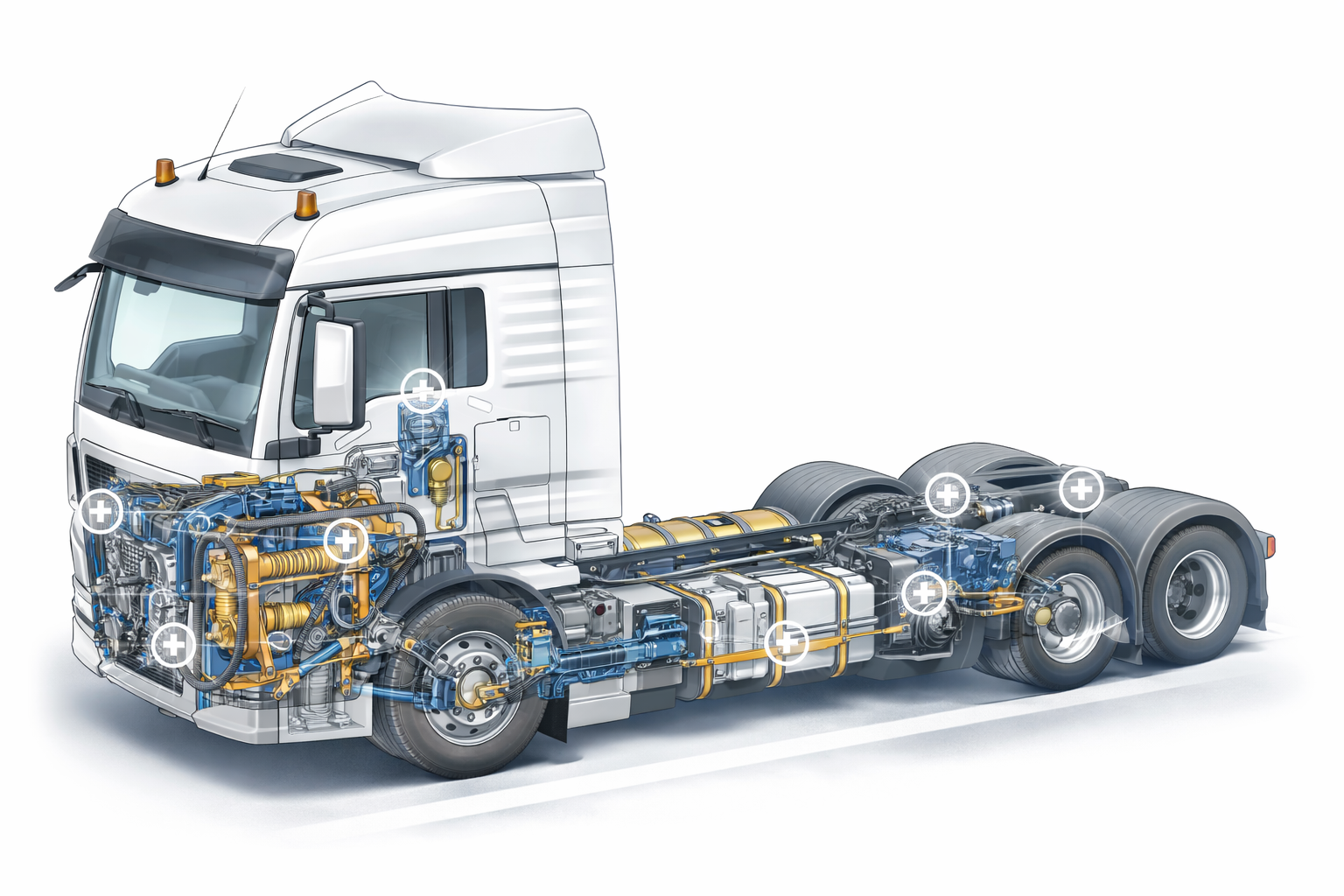 Kamyon parça sistemleri